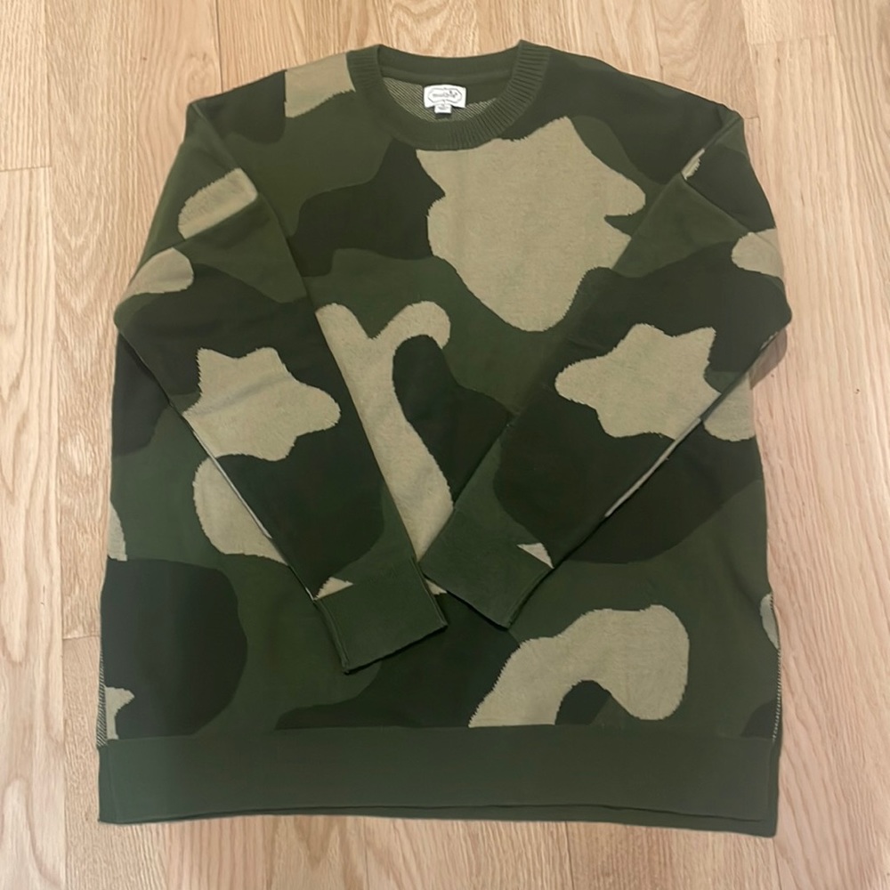 Camo sweater (tunic length)